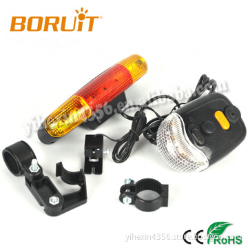 3 Red Led 4 Yellow Led Multifunctional Bike Turn Signal Brake Light
